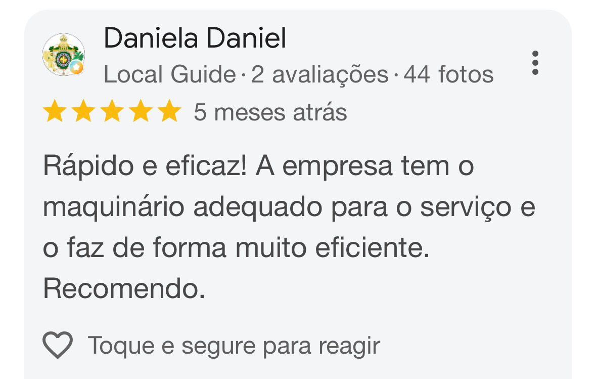 Avaliação Garden